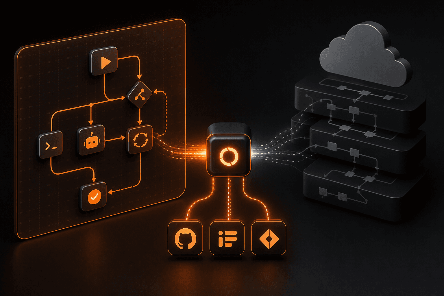 CompozyOS graph/loop editor and local gateway triggers